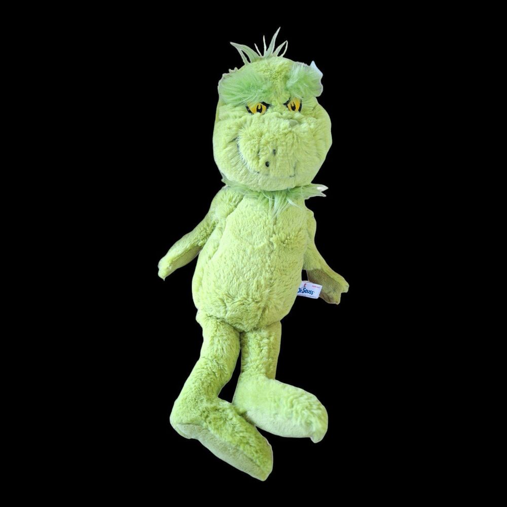 Dr Seuss The Grinch Shoulderkin Aurora Plush Super Soft 2019 Sewn Eyes 16"